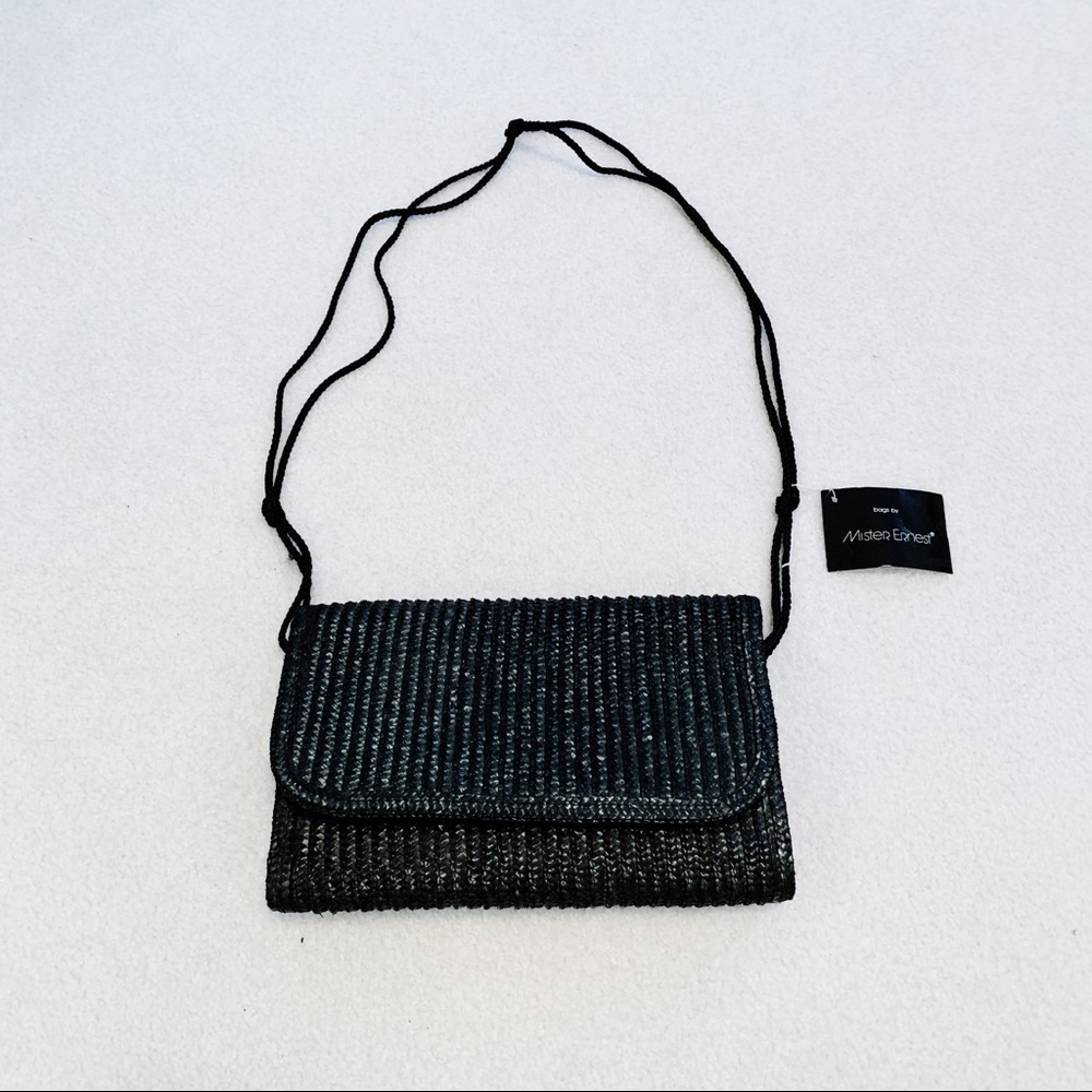 Vintage Natural Woven Mister Ernst Purse NWT